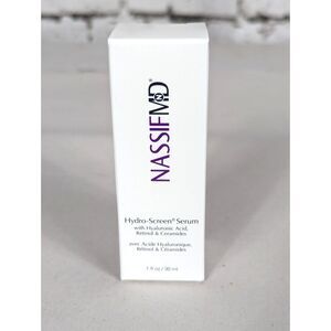 NASSIF MD Hydro-Screen Serum Hyaluronic Acid Retinol Ceramides 1 fl oz NEW Box